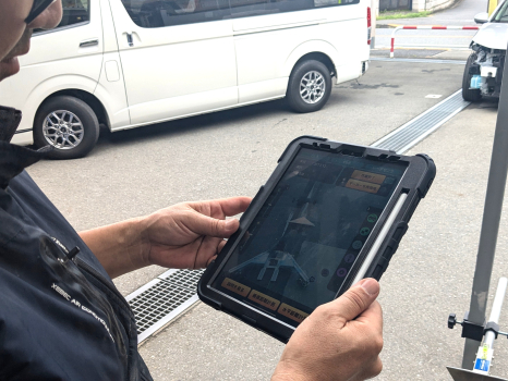 新導入！次世代エーミングツール「楽々エーミング」で作業効率アップ！